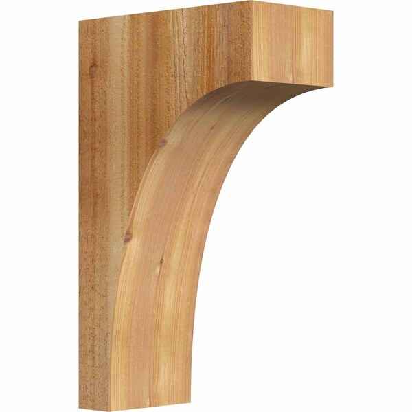Ekena Millwork Huntington Rough Sawn Corbel, Western Red Cedar, 6"W x 12"D x 20"H COR06X12X20HUN00RWR - main